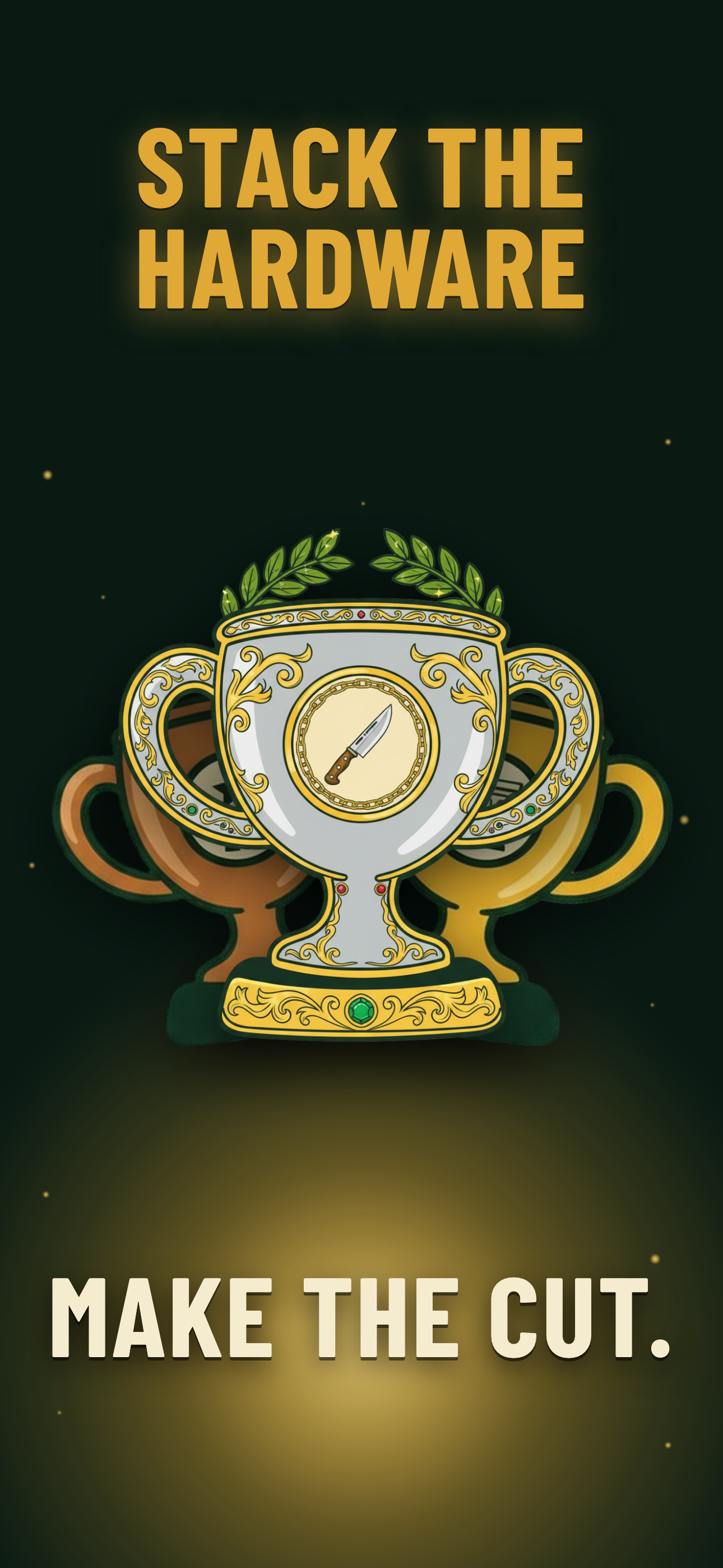 THE CUT — trophies to chase